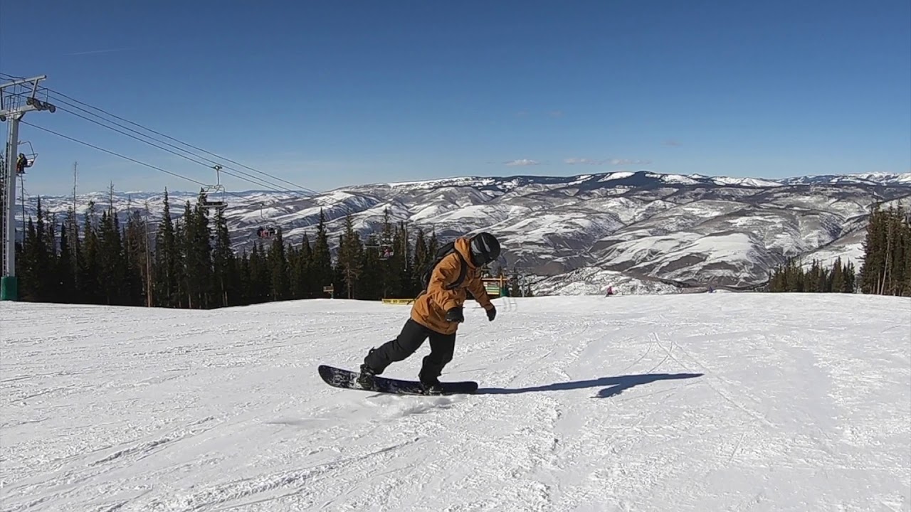 Snowboarding at VAIL and BEAVER CREEK in Colorado March 2020 YouTube