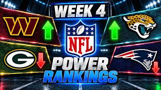 NFL Week 4 Power Rankings 2026 (ONLY 5 UNDEFEATED TEAMS LEFT!!!)