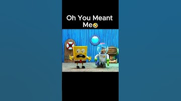 SpongeBob Ruined🤣 #robotchicken