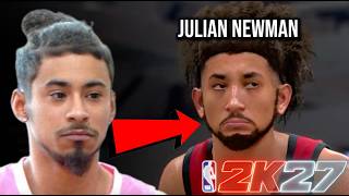 Julian Newman in MyCareer NBA 2K27 screenshot 1