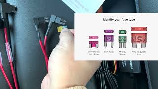 How to wiring the IIWEY hardwire kit? For dash cam model: EY02/D2 PRO/ EY05/ EY05A/ J01/ J01 Pro