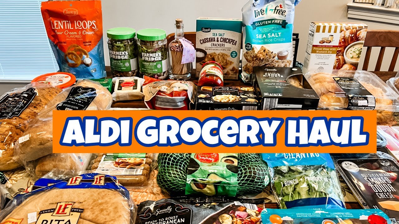 January 2026 Aldi Grocery Haul with prices 
