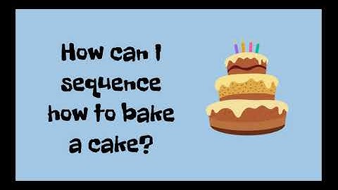 Sequencing Events, Ideas, or Steps