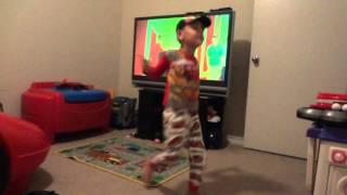 Ayden dancing