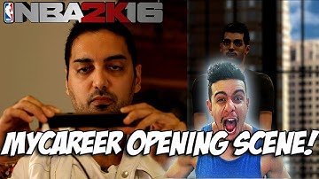 NBA 2K16 MyCAREER Gameplay- Opening Scene and Face Scan