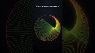 Satisfying String Art Animation #shorts