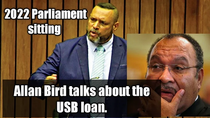Parliament sitting 2022/ Allan Bird  speaking abou...