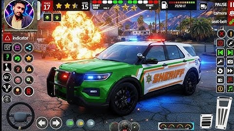 Real Police Car Simulator - Offline Gameplay Walkthrough part 1 (Android iOS)2025