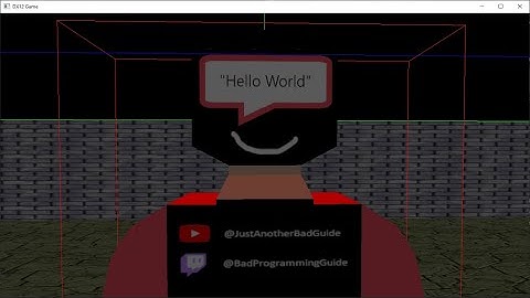 DirectX12 game from scratch in C++ (Making the player controller collide)