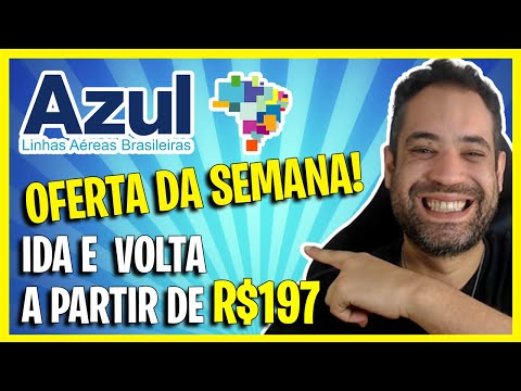 A PARTIR DE R$197! MEGA PROMOÇÃO RELÂMPAGO AZUL DO FERIADÃO!