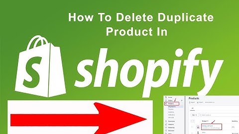 How To Delete Duplicate Products in Shopify |Remove duplicate products in shopify| Duplicate product