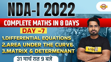 Nda 1 2022 Complete maths | Complete Maths revision for nda 1 | Nda maths classes |Math by tahir sir