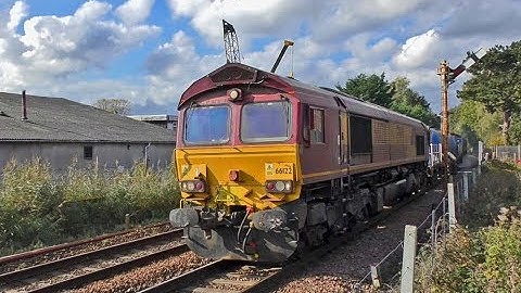 DRS Hire-In DB Cargo 66122 & 66108 - 3S01 RHTT 22/10/2019