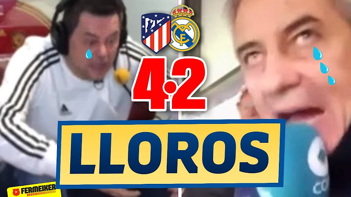 😭  LLOROS Y REACCIONES MADRIDISTAS AL ATLÉTICO 4-2 REAL MADRID | RONCERO, MANOLO LAMA... 😱