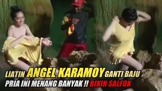 Pamer Lekuk Tubuh, Angel Karamoy Brani Ganti Mini Dress Di Depan Pria, Bikin Pria ini Tegang