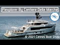 2022 Flexplorer 140 by Cantiere Delle Marche ( CDM ) Aft Deck & Cockpit Tour -Interior Factory Shots