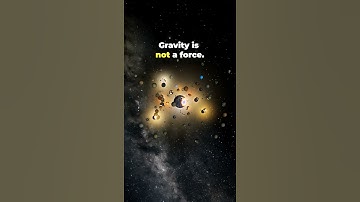 Gravity is not a force. #shorts #gravity #space #physics #einstein