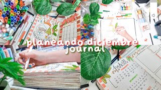 PLANEANDO DICIEMBRE / bullet journal organización