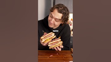 Mom vs Dad grilled cheese