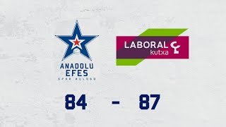 Maç Özeti | Anadolu Efes – Laboral Kutxa