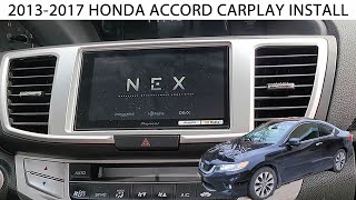 2013-2017 Honda Accord Carplay/Android Auto Full Installation. How To Install DMH-2660NEX