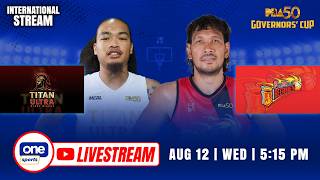 LIVE: TITAN ULTRA vs SAN MIGUEL | PBA SEASON 50 GOVERNORS' CUP | AUG 12, 2026 | INTERNATIONAL STREAM