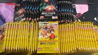 Opening 72 One Piece Booster Packs!!!