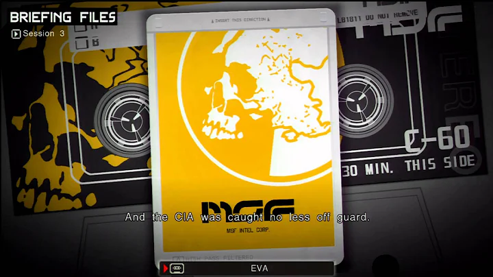(Post-MGS3 Spoilers) Peace Walker - EVA's Tapes