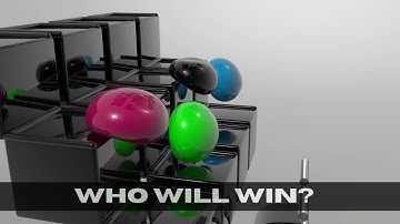 Quad Bounce | 4 Softbody Spheres in a Satisfying Showdown - V148