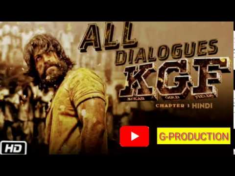 KGF Best Dialogues In Hindi || KGF Full Movie In Hindi || KGF All Dialogues || KGF Dialogues
