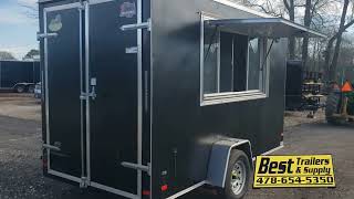 turn key ready coffee trailer enclosed w espresso machine 6x12 under $20k business by Joey fuller best trailers 47 views 2 months ago 2 minutes, 2 seconds