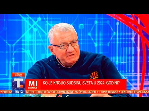 Др Војислав Шешељ у емисији Ми данас на ТВ Танјуг (31.12.2024.) Др Војислав Шешељ у емисији Ми данас на ТВ Танјуг (31.12.2024.)