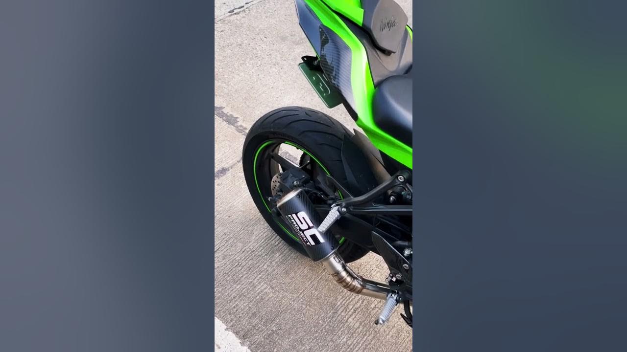 Kawasaki Ninja ZX-25R Inline 4 250CC SC Project CR-T Full System Exhaust