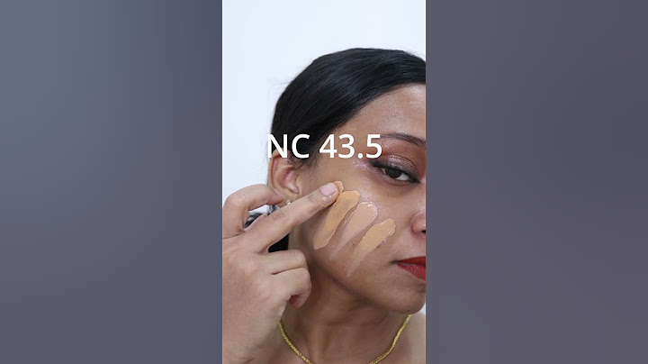 Swatching 8 shades of MAC Studio Fix Fluid Foundation | Brown Skin