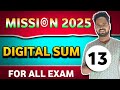 Digital sum ke questions kaise bnaye? Digital sum || SSC CGL MTS exam ||