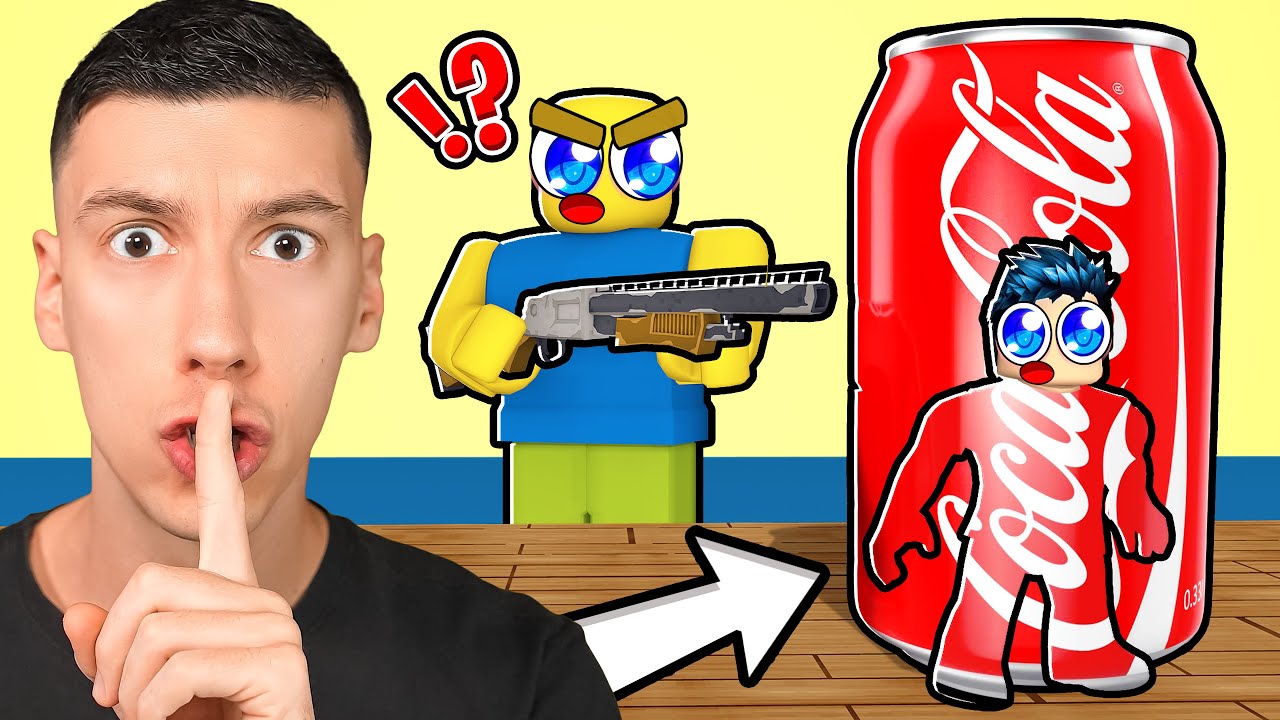 Roblox Cache-Cache, Mais Tu Peux TE PEINDRE TOI-MÊME !