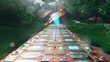 Blender live create an advanced Sci-fi scene part 9