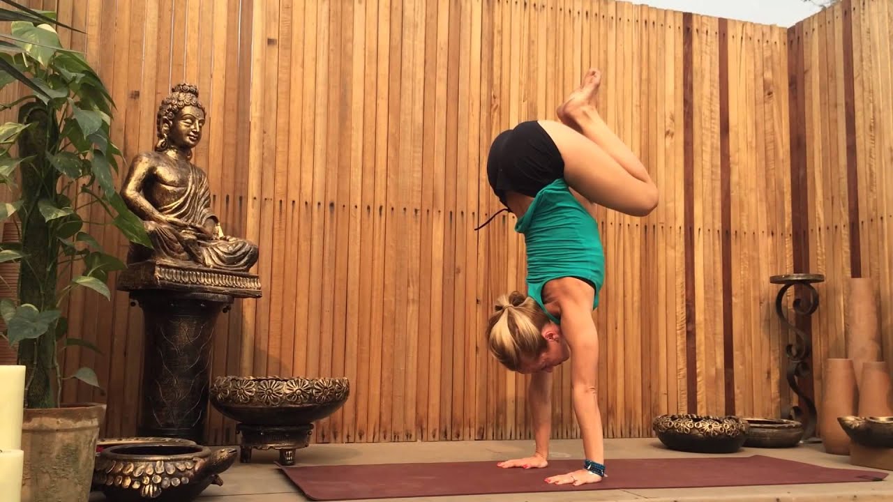 handstand atcoder Yoga Half Handstand in New Delhi with Kino