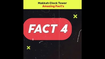 Amazing Fact About Makkah Clock Royal Tower #youtubeshorts #shortvideo