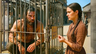 Everyone Feared the Mountain Man in the Cage—Until the Widow Asked to Buy Him with Her Wedding Ring