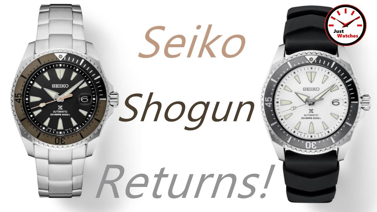 The Seiko Shogun Returns (SPB189, SPB191, SBDC129) - YouTube