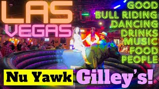 🟡 Las Vegas | Gilley's! Great Bull Riding, Dancing, Drinks, Music, Food \& People! Come Join Me!