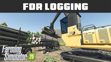 C-21 & Dooms Day Preppers - FDR Logging 44 - Farming Simulator 2025
