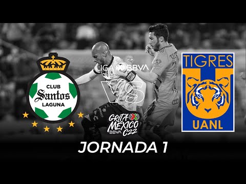 Santos Laguna U.A.N.L. Tigres Goals And Highlights