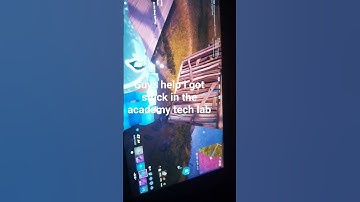 I got stuck in the academy tech lab due to some glitch #fortnite #glitches #bug