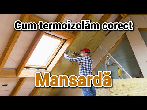 Video: Cum să izolați corect acoperișul din interior