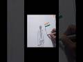 Flag drawing easy/how to draw flag #drawing #shorts #ytshortsindia #youtubeshorts #art #easydrawing