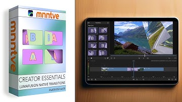 Creator Essentials LumaFusion Native Transitions Pack for iPadOS/iOS/macOS by mnntve