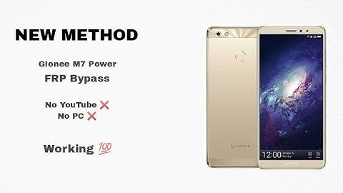NEW METHOD: Gionee M7 Power FRP Bypass GN5007 2025. No YouTube. No PC. No Tool Google account unlock