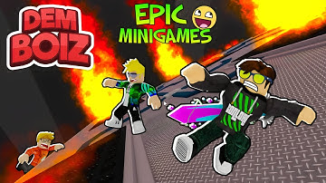 Dem Boiz Play EPIC MINIGAMES!